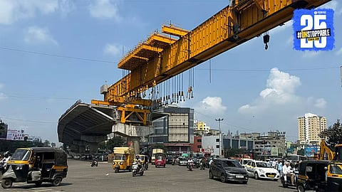 Katraj Bridge Construction