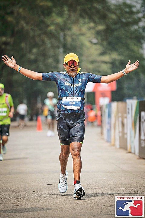 धोलवड येथील सोपान नलावडे ठरले आयर्नमॅन