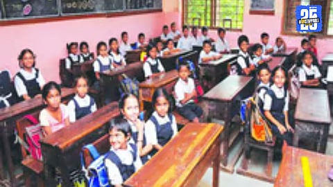 Empty classrooms in Parner schools reflect the ongoing teacher shortage affecting student education and school performance.