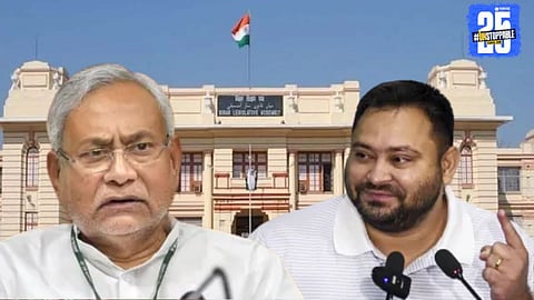 Tejashwi Yadav welcomes a senior JDU leader into RJD ahead of the Bihar Assembly Elections 2025, intensifying the political rivalry with Nitish Kumar.