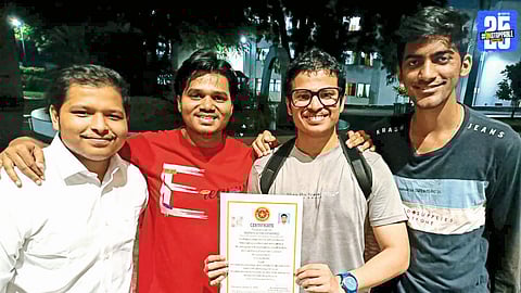 Students of Krishna Medical College celebrate after their short film on body donation receives Oscar recognition for its humanitarian message.