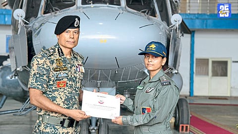 BSF First Female Flight Engineer