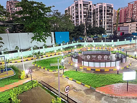 उद्यानात मिळणार वाहतूक नियमांचे धडे