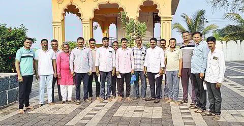 छत्रपती शाहू महाराज बचत गटातर्फे आंधळगाव येथे लाभांशाचे वाटप