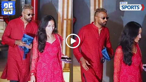 Hardik Pandya and Mahieka Sharma Celebrate Diwali Together