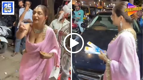 Khushi Mukherjee Firecrackers Viral Video