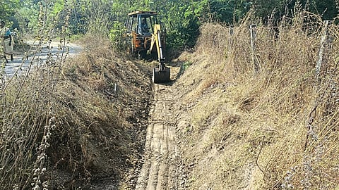 पावसाळा संपताच कालव्याचे काँक्रीटीकरण