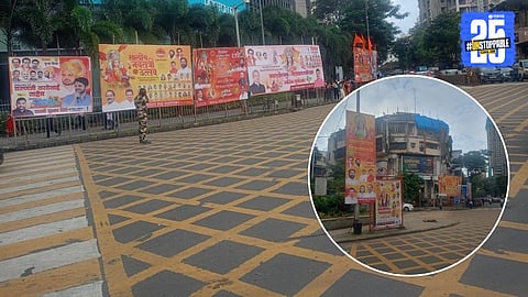 Political Banners In Mumbai