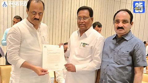 MLA Kashinath Date meets Deputy CM Ajit Pawar; discusses development plans for Kanhur-Parner Mandal.