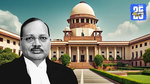 President of India officially appoints Justice Suryakant  as the new Chief Justice of India during a formal ceremony at Rashtrapati Bhavan.