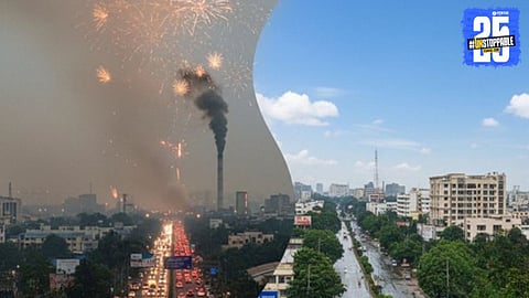 Diwali Firecrackers Cause 'Poor' Air Quality in Pimpri