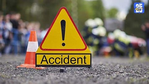 Major Chain Accident Near Ranjangaon Ganpati