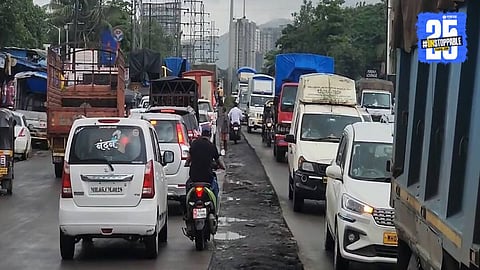 Changes in traffic on Kalyan Shilphata Road