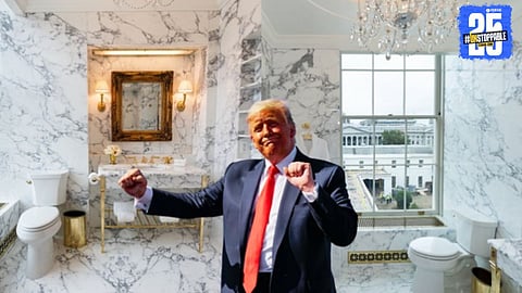 Donald Trump Spends $300 Million on Lincoln Bathroom Renovation