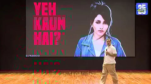 Congress leader Rahul Gandhi addressing a press conference amid the “H Files” controversy and fresh allegations of vote manipulation.