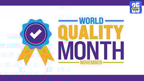 November Celebrated as World Quality Month