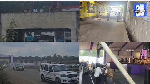 Security Lapse Kolhapur : गुप्तचर यंत्रणा बिनकामाची? अनोळखी मुख्यमंत्र्यांच्या खुर्चीजवळ, शेतकरी आंदोलकांनी पोलिसांच्या हातावर तुरी देत ताफ्यावर ऊस फेकला...
