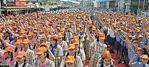 लोणावळ्यात ‘वंदे मातरम्’ गीताने आसमंत व्यापला