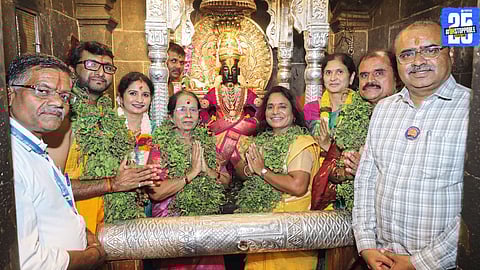 Pandharpur’s Lord Vitthal Temple closed for 24 hours after Kartiki Prakshal Pooja; Rajopchar rituals begin inside sanctum.