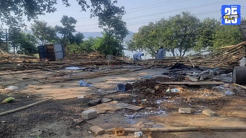 Khadakwasla Encroachment Drive Continues