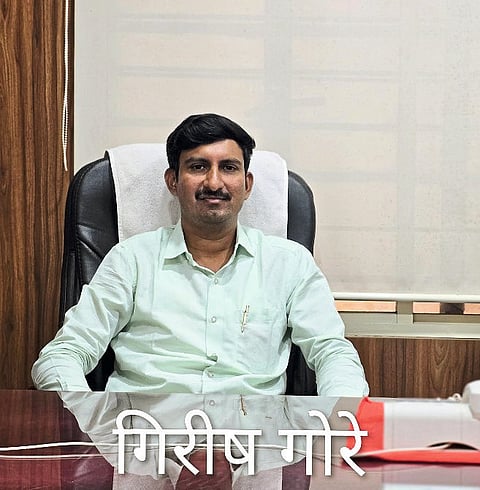 चाकण नागरी पतसंस्थेच्या
अध्यक्षपदी नवनाथ शेवकरी