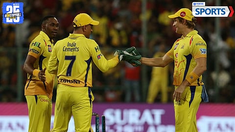 Shane Watson, MS Dhoni, Dwayne Bravo | CSK | IPL