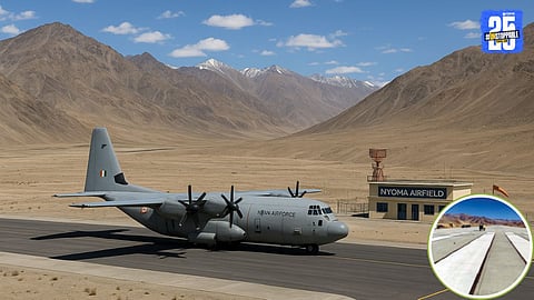 Nyoma Airfield Ladakh