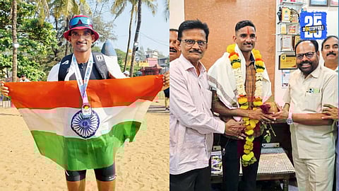 Samadhan Thorat Achieves Outstanding Success in Goa Half Ironman Race