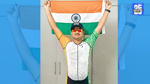 Pangri’s Ajay Dadas Shines at Ironman Goa, Competing Against 1,300 Global Athletes”