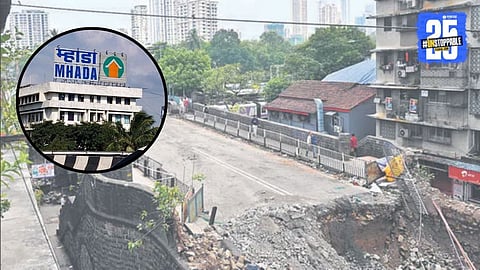 Elphinstone Bridge construction