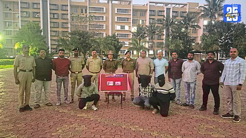 Satara Police Crack Down on Illegal Firearms; Trio Arrested with Costly Weapons