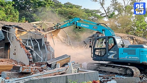 Pawna Dam Encroachment Removal Operations