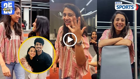 Smriti Mandhana Engagement