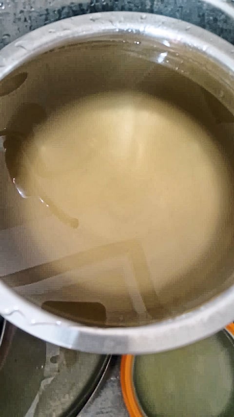 दुरुस्तीची कामे होऊनही गढूळ पाणी