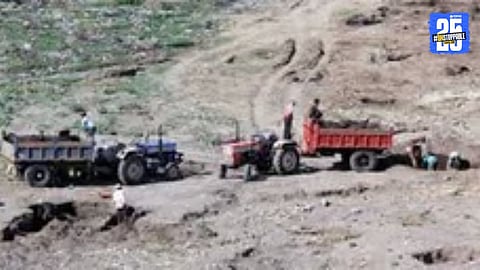 Major Action Against Illegal Sand Extraction in Pandharpur Taluka