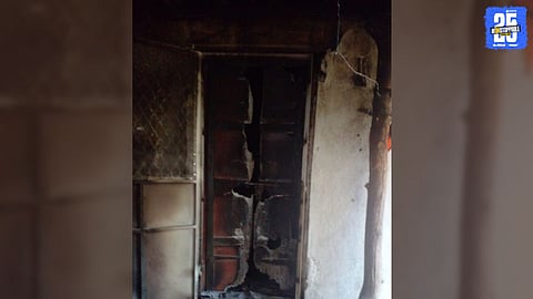Attempted House Fire at Balshiram More’s house in Narodi.