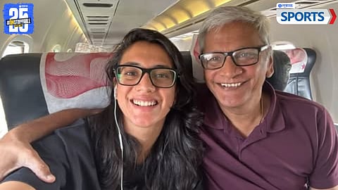 Smriti Mandhana Father