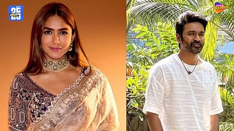 Mrunal Thakur And Dhanush