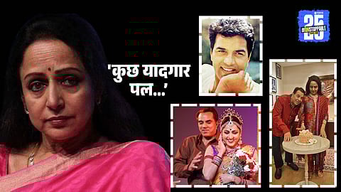 Hema Malini posting an emotional tribute on social media shortly after Dharmendra’s demise — first reaction from the actress.