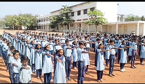 वाणेवाडीत ‘संविधान चिरायू होवो’चा जयघोष