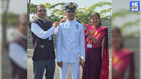 Journey of Sanket Pokharkar from Farmer’s Son to Sub Lieutenant