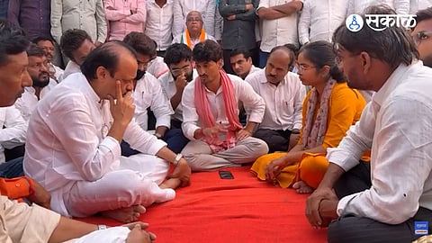 ajit pawar in massajog