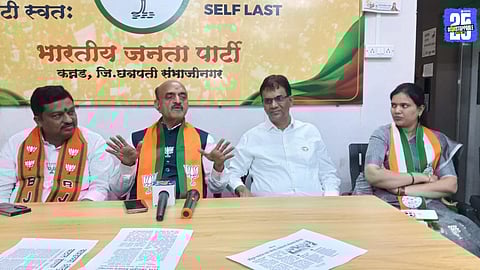 Dr. Bhagwat Karad Clarifies Credit Issue Over Outram Ghat Tunnel Project