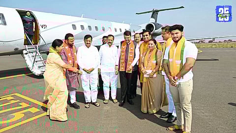 Golden Woman Sridevi Fulare joins BJP in Solapur, giving a major jolt to the Congress