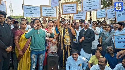 Navale Bridge Accidents Protest