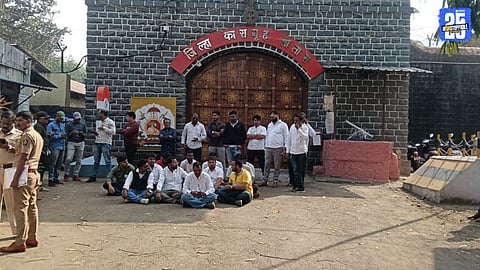 Political Unrest in Satara: Party Leaders Hold Sit-In After Brutal Assault