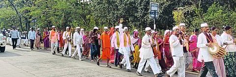 भोरमधील गुरुदत्तांच्या पालखीचे नारायणपूरकडे प्रस्थान