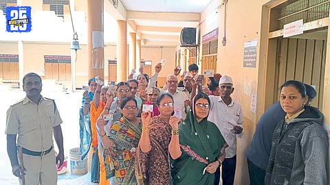 Strong Voter Turnout Marks