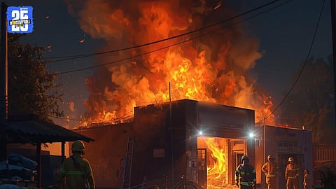 Karveer Chavdi fire incident