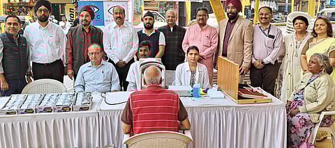 दोनशे पन्नासहून अधिक जणांची आरोग्य तपासणी